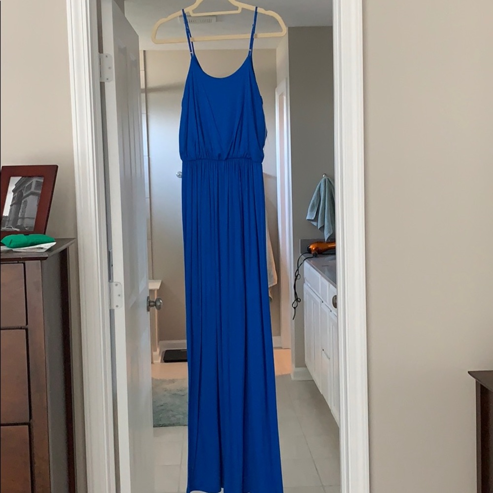 EUC blue maxi dress